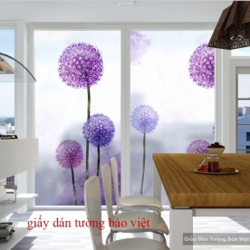 Decal frosted glass K021