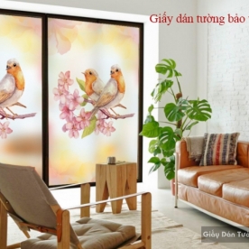 Decal frosted glass K031