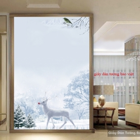 Decal beautiful glass paste K017