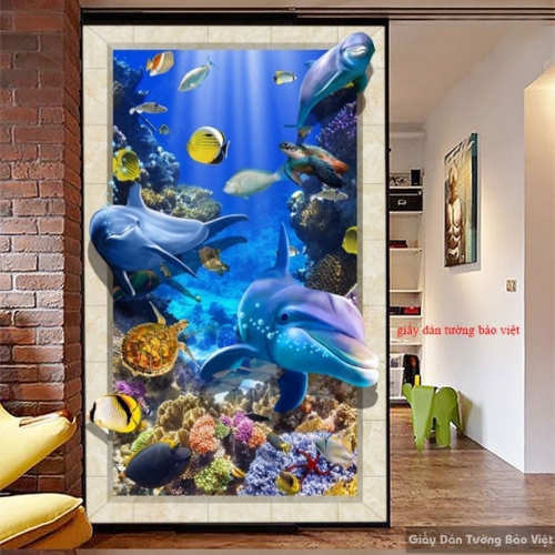 Wall stickers & 3D glass stickers D024