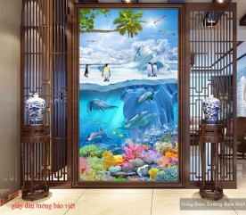 Wall stickers & 3D glass stickers D027