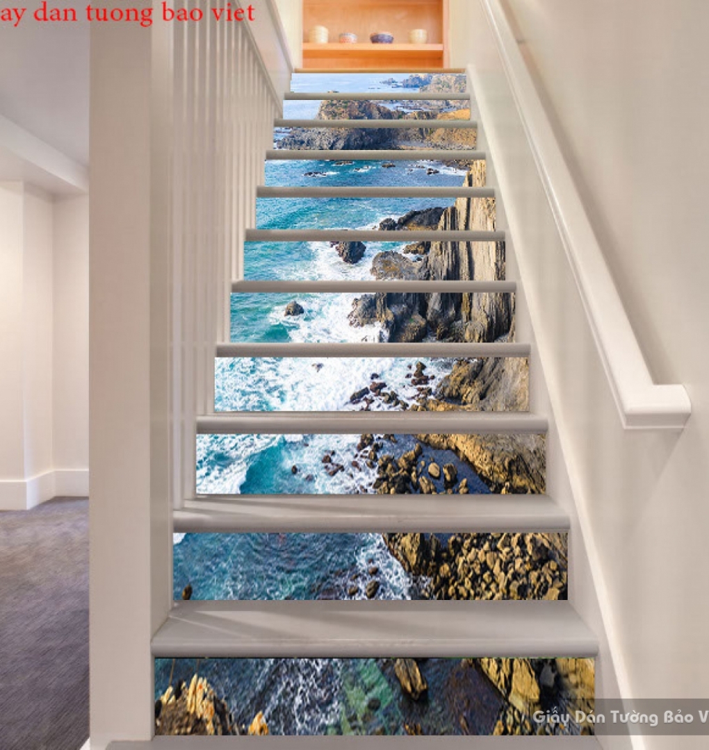 Wallpaper stairs ak027