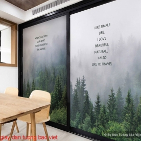 K242 2-sided glass stickers