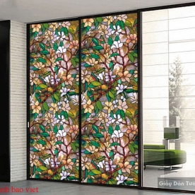 2-sided glass stickers k231