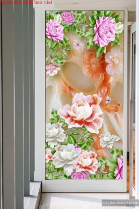 2-sided 3d glass painting k230