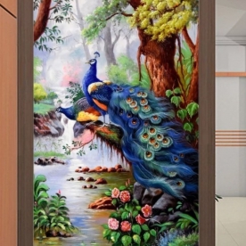 3D glass painting v081