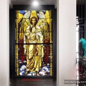 Painting glass catholic k142