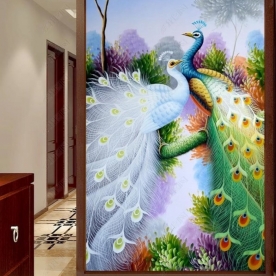 Beautiful glass paintings v124