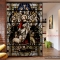 Glass picture stickers catholic k141