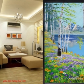 Art glass painting d183