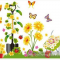 3D Wall Stickers - 3D yellow daisies