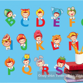 Wall Stickers For Drawing Alphabet-Letters 2