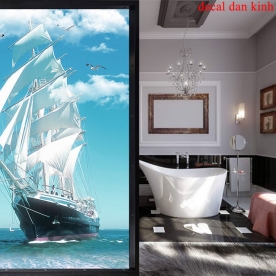 Decal glass 2-sided 3d k293