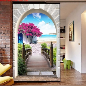 Decal glass sticker 3d k287