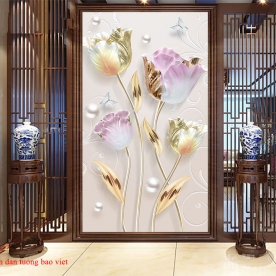 Decal glass sticker 3d k299