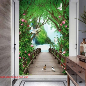 Decal glass stickers 3d k302