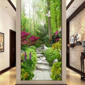 Decal glass wall stickers k284