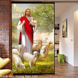 Decal glass stickers k308