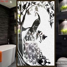 Decal art012 translucent glass stickers