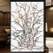 Art decal glass decal stickers for bathroom art002