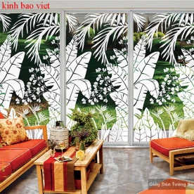 Decal glass010 art glass stickers