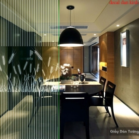 Decal glass012 art glass stickers