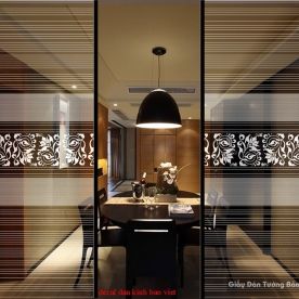 Decal glass014 art glass stickers