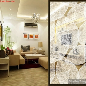 Decal glass021 art glass stickers