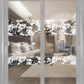 Decal glass024 art glass stickers