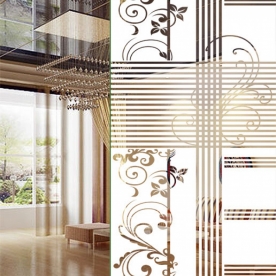 Decal glass025 art glass stickers