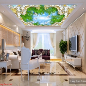 3D ceiling paintings c145