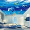 Paintings of ocean ceiling S117