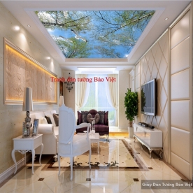 Beautiful ceiling paintings C077