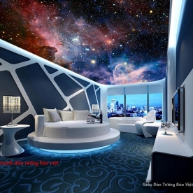 Galaxy ceiling paintings c124