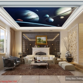 Galaxy ceiling paintings c142