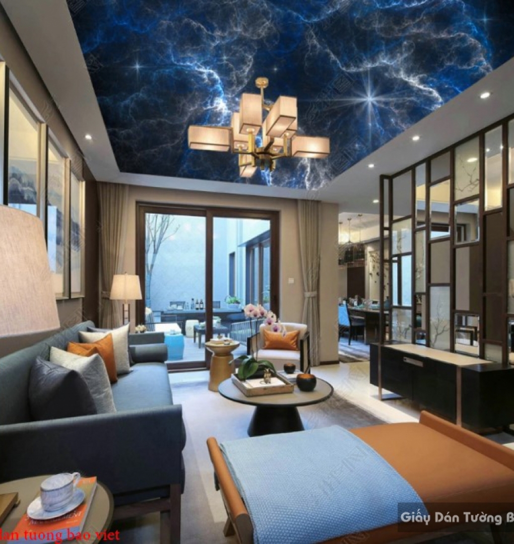 Galaxy ceiling paintings d220