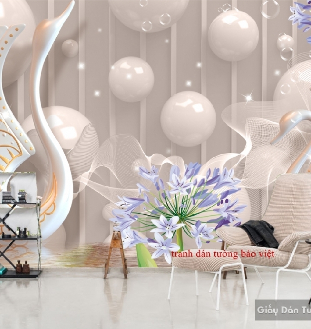 3D wall paintings FL070