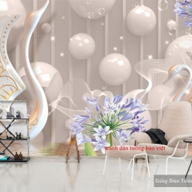 3D wall paintings FL070