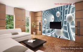 3D wall paintings for living room 3D-010