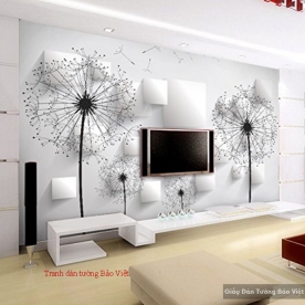 3D wall paintings beautiful 3D-061