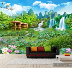 3D wall paintings of feng shui FT026