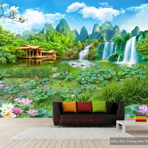 3D wall paintings of feng shui FT026