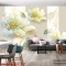 3D wall paintings of imitation pearl D208