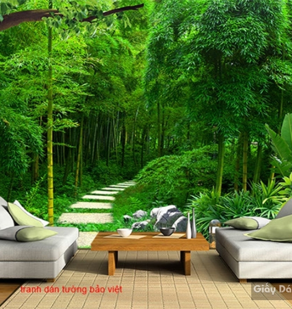 3D wall paintings of landscape Tr220