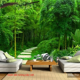 3D wall paintings of landscape Tr220