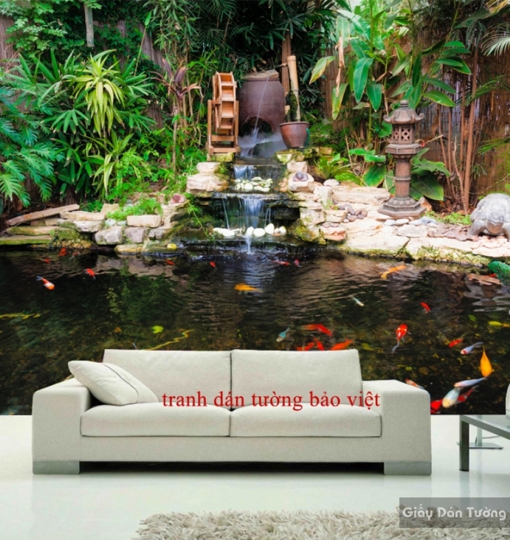 3D wall paintings of landscapes W089