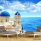 3D wall paintings of the sea landscape S075