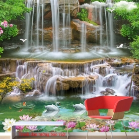 3D wall paintings of feng shui D013