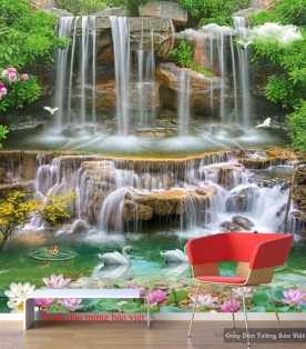 3D wall paintings of feng shui D013