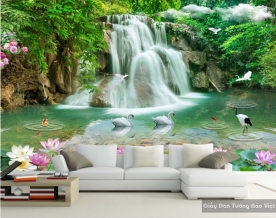 3D feng shui wall paintings FT014